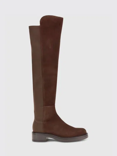 Stuart Weitzman Boots  Woman Color Walnut In Brown