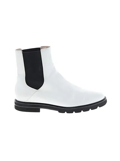 Pre-owned Stuart Weitzman Boots In White