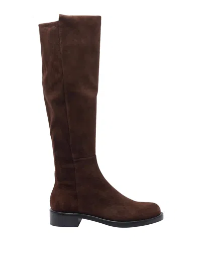 Stuart Weitzman Brown Gisele Boots