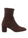 Stuart Weitzman 60mm Block-heel Boots In Brown