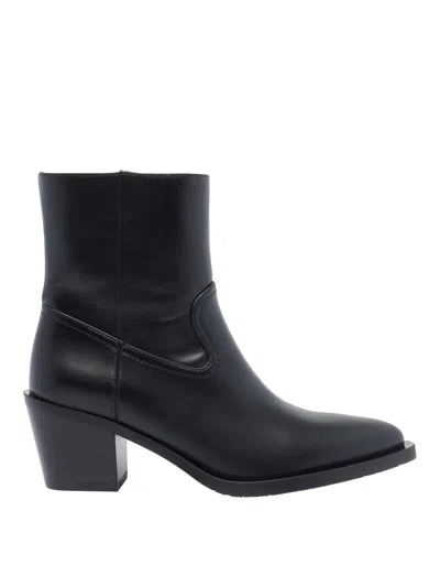 Stuart Weitzman Black Tate Booties