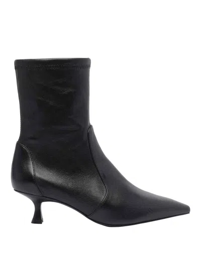 Stuart Weitzman Black Naomi Booties
