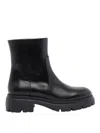 Stuart Weitzman Black Hudson Booties In Black