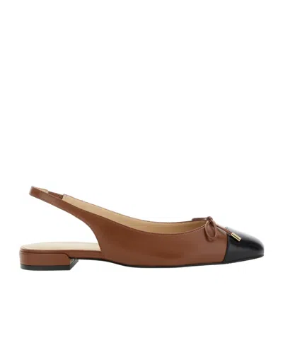STUART WEITZMAN BOW FLAT SHOES
