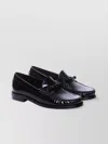 Stuart Weitzman Bow Patent Leather Loafers