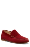 Stuart Weitzman Brady Penny Loafer In Maroon