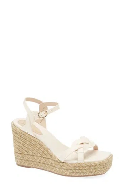 Stuart Weitzman Braida Max Espadrille Wedge Sandal In Seashell