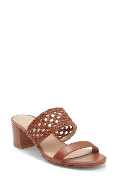 Stuart Weitzman Briar Slide Sandal In Brown