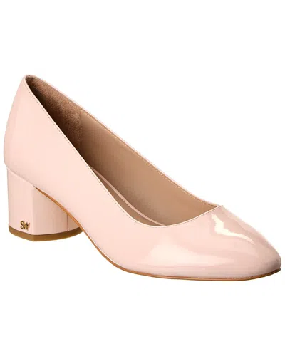Stuart Weitzman Bridget 50 Block Patent Pump In Pink