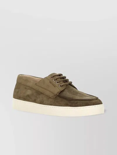 Stuart Weitzman Bristol Suede Low-top Sneakers