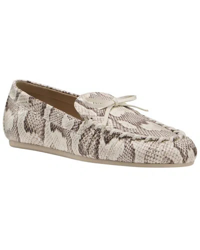 Stuart Weitzman Britt Bow Loafer In White