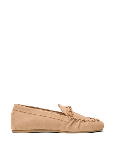 Stuart Weitzman Britt Loafers In Neutral