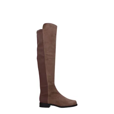 Stuart Weitzman Brown Leather Boot