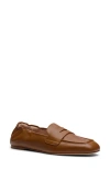 Stuart Weitzman Brynt Penny Loafer In Brown