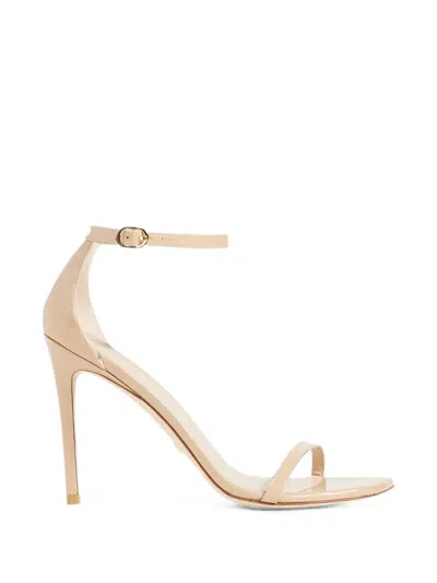 Stuart Weitzman Buckle-fastening Sandals In Neutral