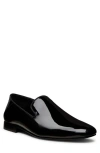 Stuart Weitzman Buzz Venetian Loafer In Black Patent