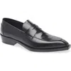 Stuart Weitzman Camillo Square Toe Suede Penny Loafer In Black