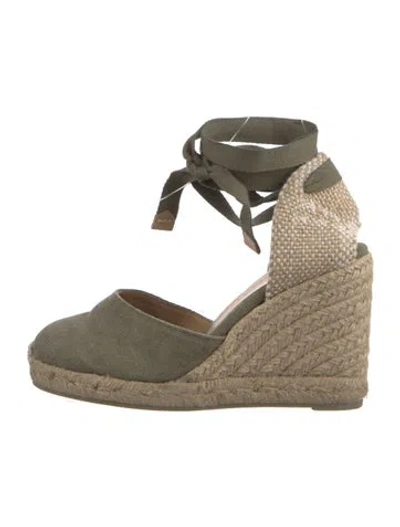 Pre-owned Stuart Weitzman Canvas Colorblock Pattern D'orsay Pumps In Multi