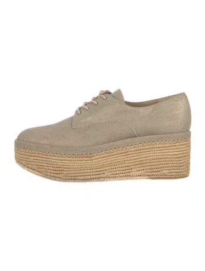 Pre-owned Stuart Weitzman Canvas Espadrille Sneakers