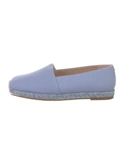 Pre-owned Stuart Weitzman Canvas Espadrilles