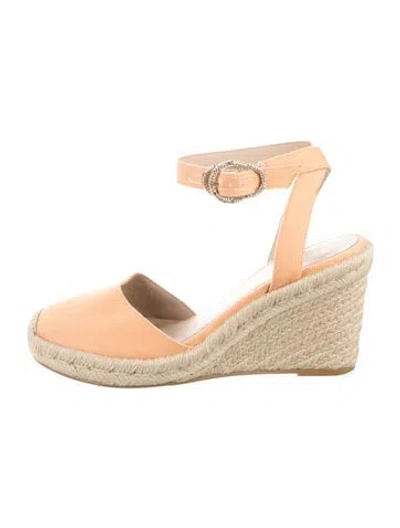 Pre-owned Stuart Weitzman Canvas Pumps In Neutral