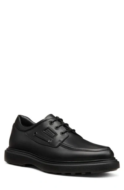 Stuart Weitzman Carlos Moc Toe Derby In Black