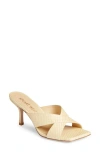 Stuart Weitzman Carmen Sandal In Wheat