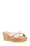 Stuart Weitzman Carmen Wedge Sandal In Blossom