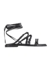 Stuart Weitzman Calypso Sandals In Black