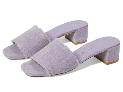 Stuart Weitzman Cayman 35 Block Slide In Purple