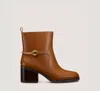 Stuart Weitzman Cecily Bootie In Brown