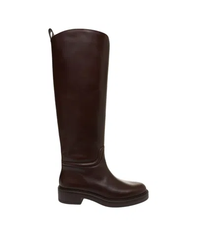 Stuart Weitzman Celia' Boots In Brown