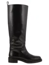 Stuart Weitzman Celia Mini Leather Boot With Lightweight Heel