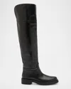 Stuart Weitzman Celia Over The Knee Riding Boot In Black