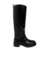 Stuart Weitzman Celia Riding Boot Knee-high In Black