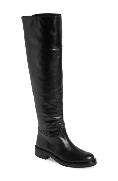 Stuart Weitzman Celia Over The Knee Riding Boot In Black