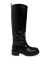 Stuart Weitzman Celia Riding Boot Knee-high In Black