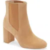 Stuart Weitzman Celina Chelsea Bootie 85 In Brown