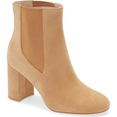 Stuart Weitzman Celina Chelsea Bootie 85 In Brown
