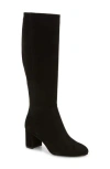 Stuart Weitzman Celina Zip Boot In Black
