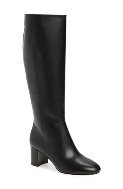 Stuart Weitzman Celina Zip Boot In Black