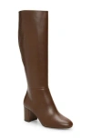 Stuart Weitzman Celina Zip Boot In Brown