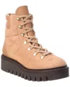 STUART WEITZMAN STUART WEITZMAN CHALET LUG SUEDE & LEATHER HIKER BOOT