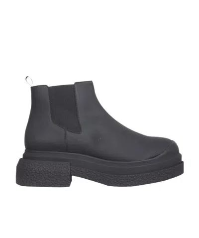 Stuart Weitzman Charli Platform Ankle Boots In Black