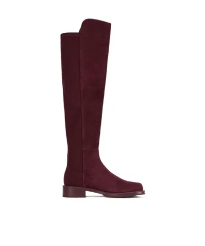 Stuart Weitzman Cheby Pants Boots In Brown