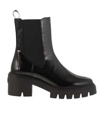 Stuart Weitzman Chelsea Booties In Black