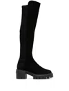 Stuart Weitzman Knee Boots In Black