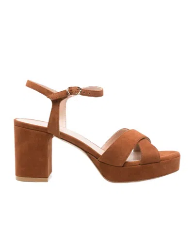 Stuart Weitzman Chunky High-heeled Sandals In Multi