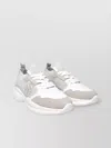 Stuart Weitzman Beige Fabric Sneakers
