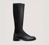 Stuart Weitzman 5050 Knee High Lug Boot In Black